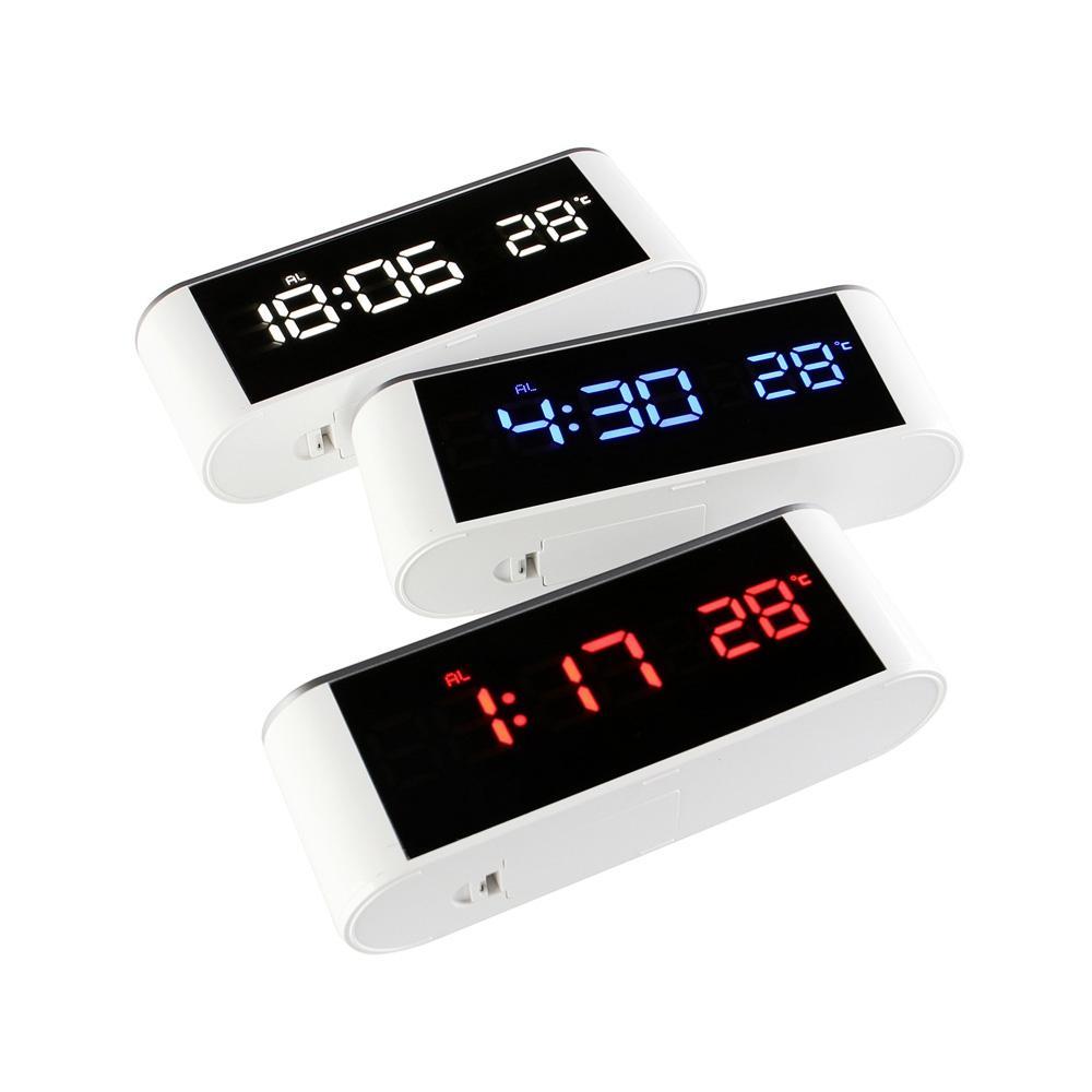 Mirror Design Digital Alarm Clock