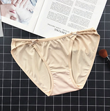 Cobertura completa Panties opacas na cintura baixa com arcos