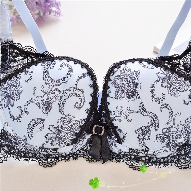 Paisleys and Lace Fashion Bra - Theone Apparel