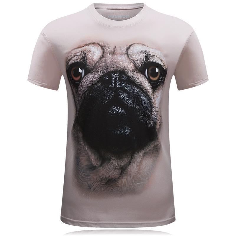 Pick Me Up Cute Pug Face Shirt-Khaki-Theone Apparel