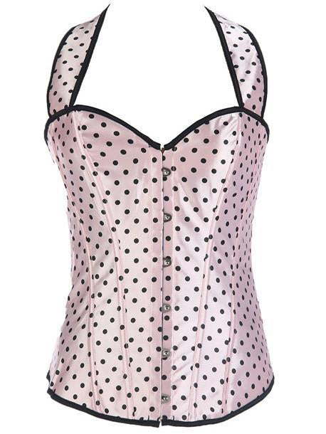 Polka Dot Corset Top - Theone Apparel