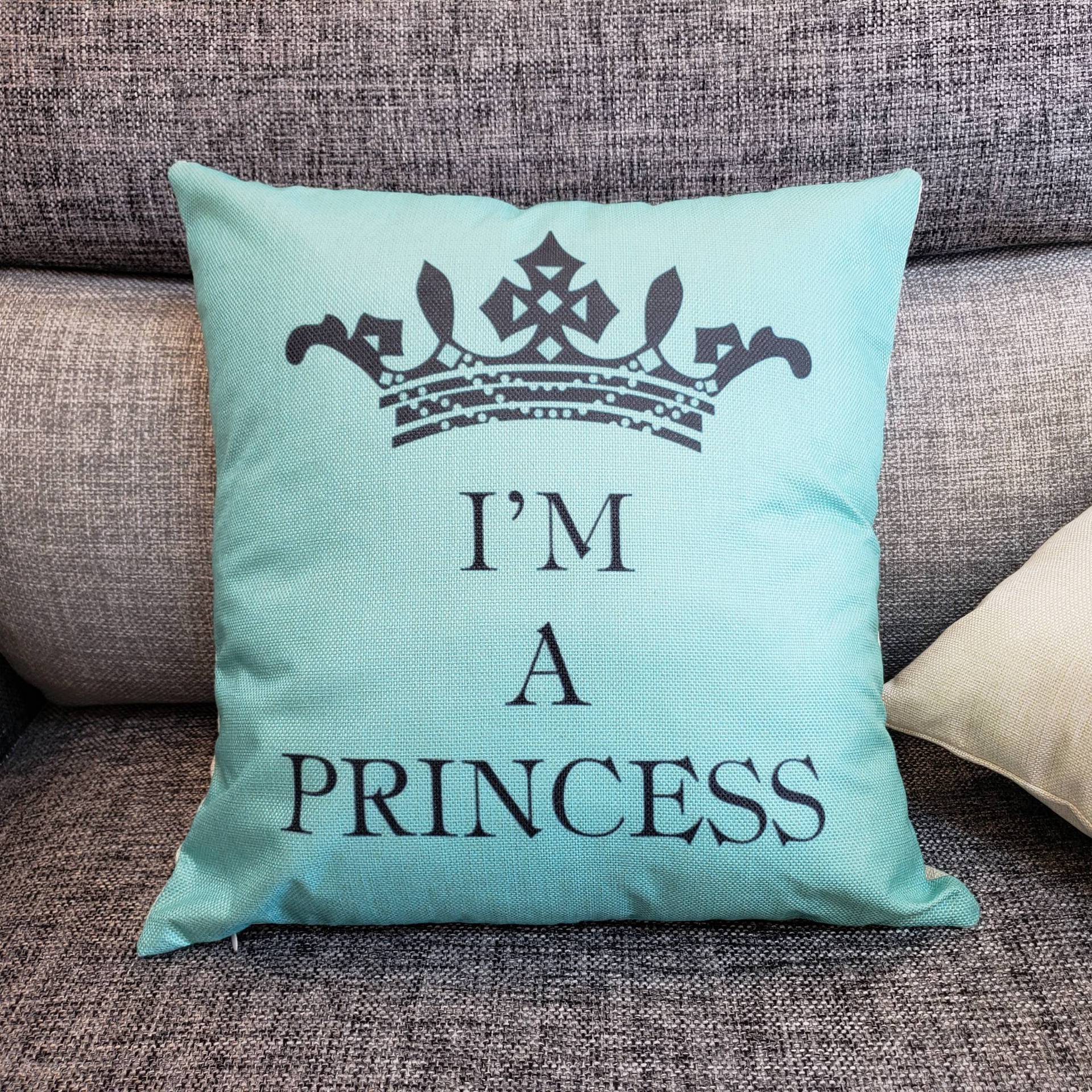Pretty Princess Crown Pillow Case-601-0021-S1-Theone Apparel