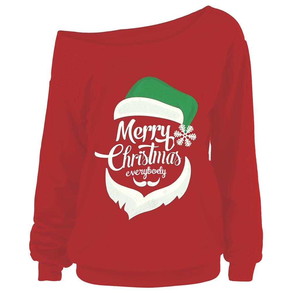 Frohe Weihnachten Plus Size Sweatshirt