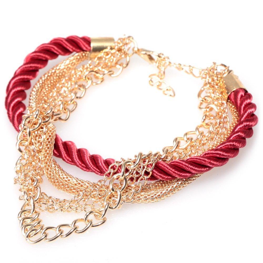 Gelang Womens Tangan Tangan Multilayer