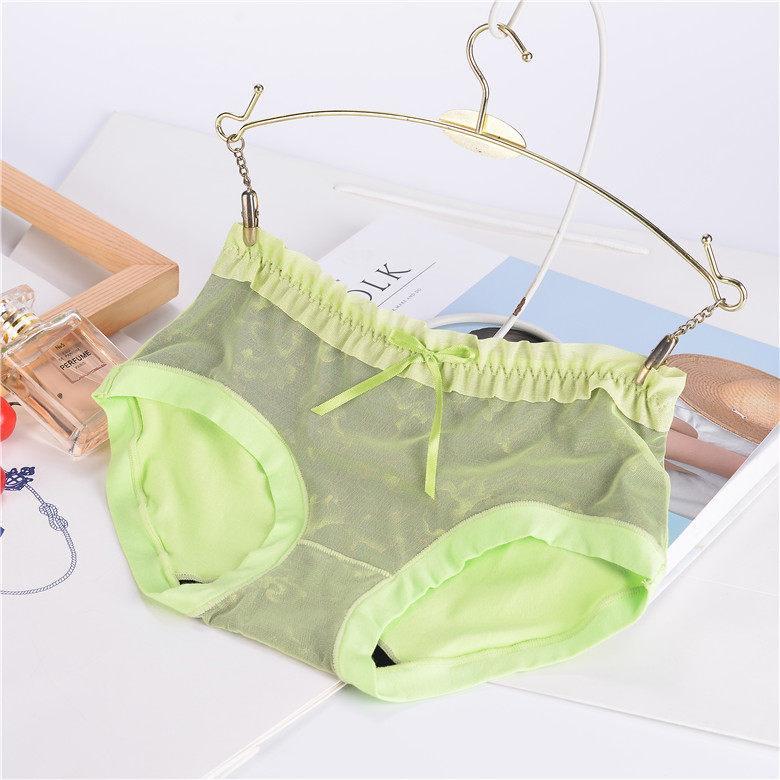 Ruffle Top Floral Print Panty-Green-Theone Apparel