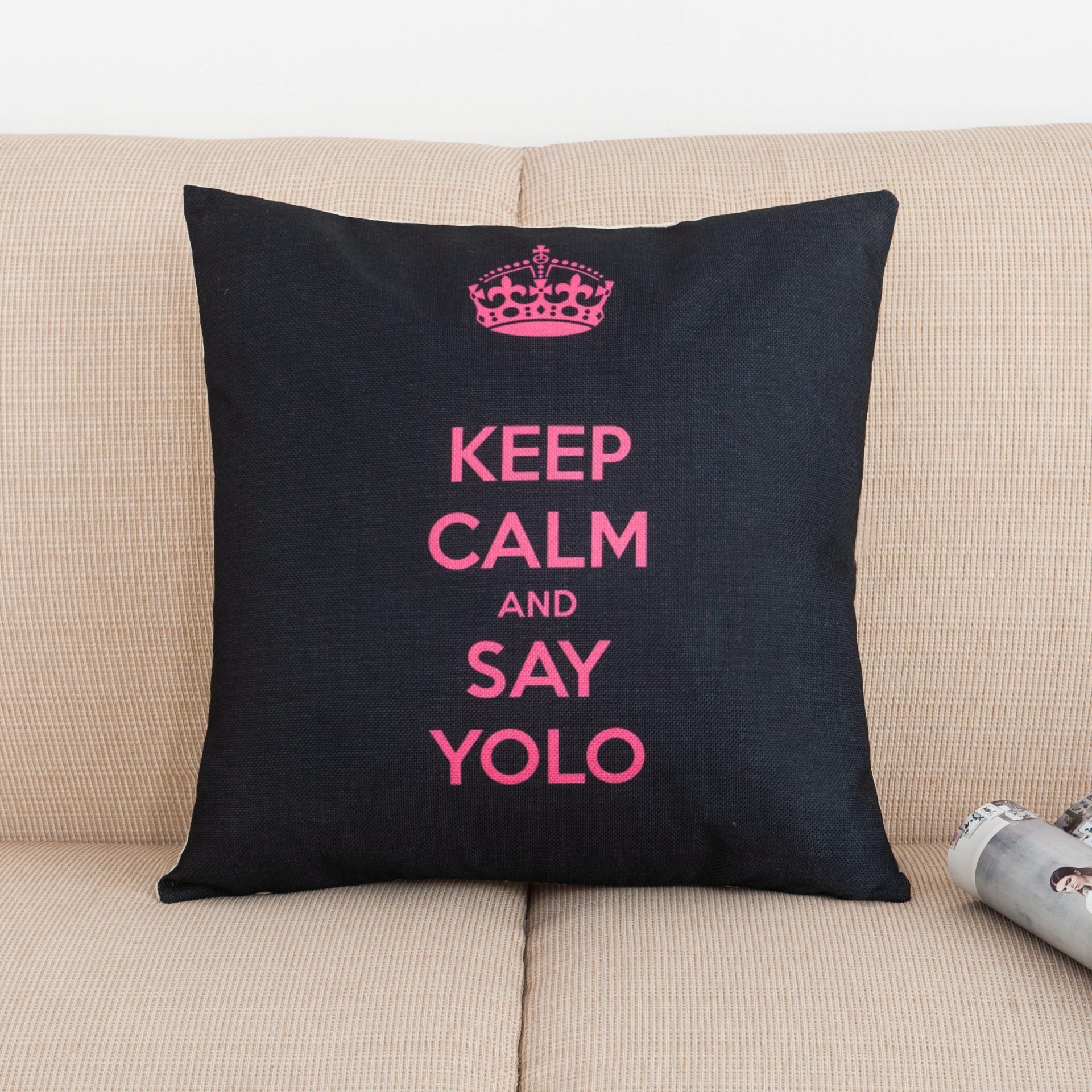 Say it With Words Pillow Covers