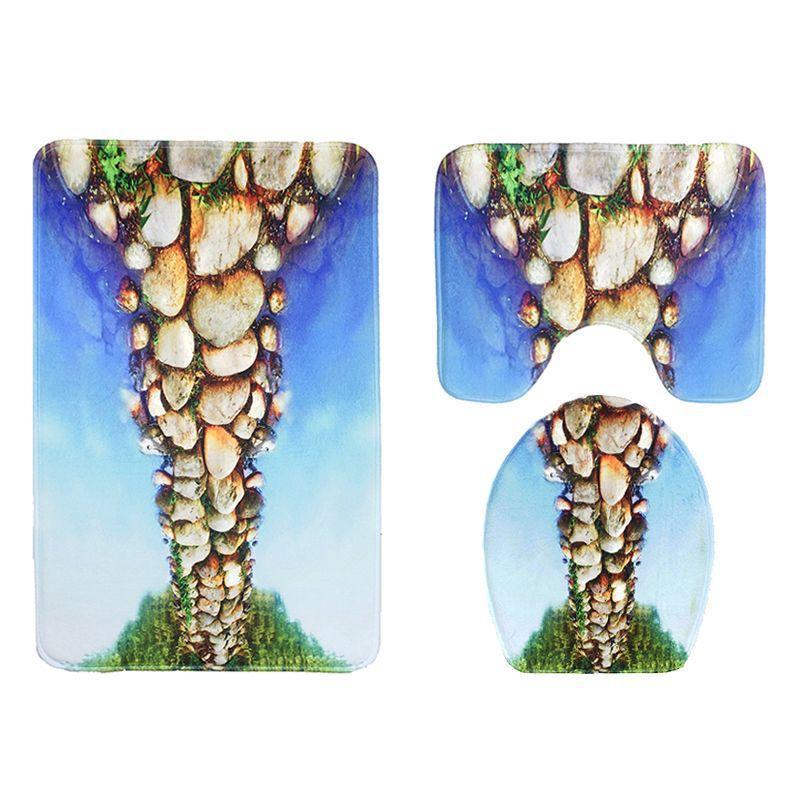 Scenes From Nature Bathroom Rug Set-621-0003-S29-Theone Apparel