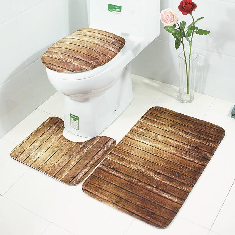 Scenes From Nature Bathroom Rug Set