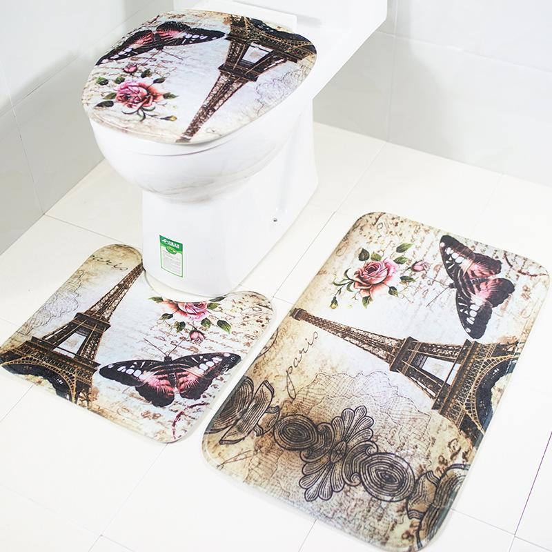 Scenes From Nature Bathroom Rug Set