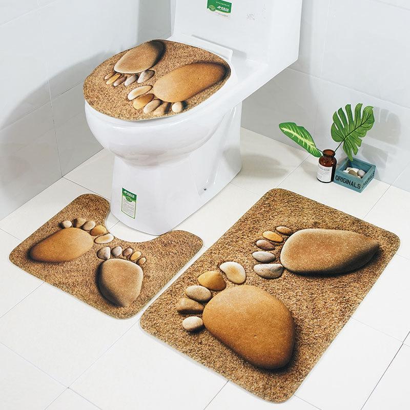 Scenes From Nature Bathroom Rug Set