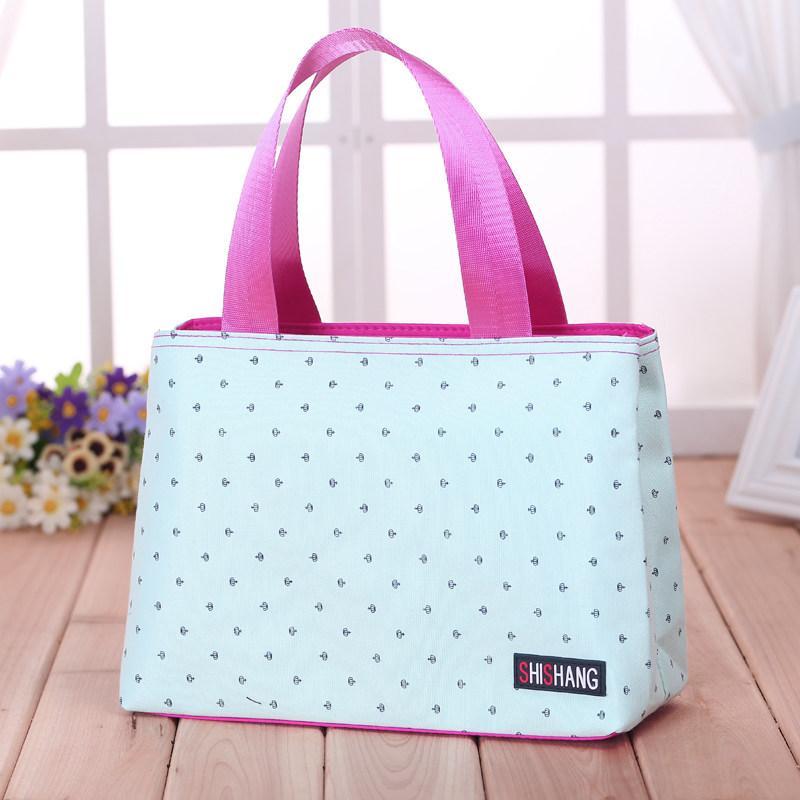 Seatbelt Strap Zip Tote Handbag-Lake Blue-Theone Apparel