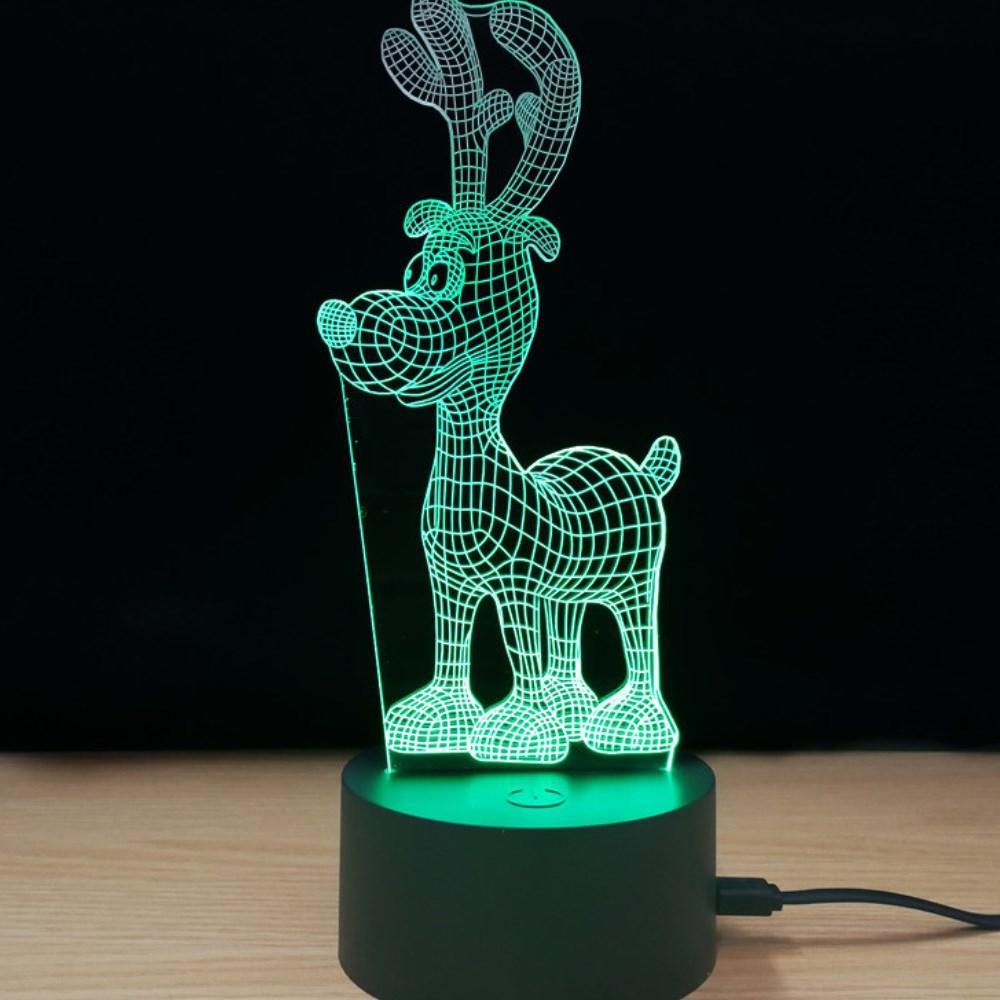 Shining Reindeer Christmas LED Lamp