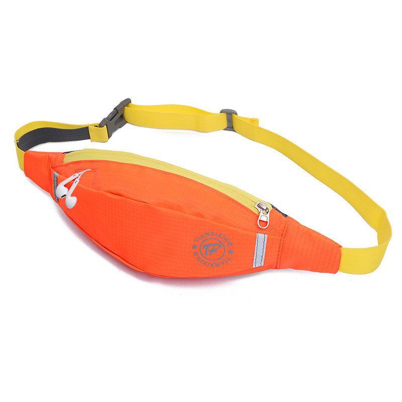 Slim Tech Adjustable Fanny Pack-Orange-Theone Apparel