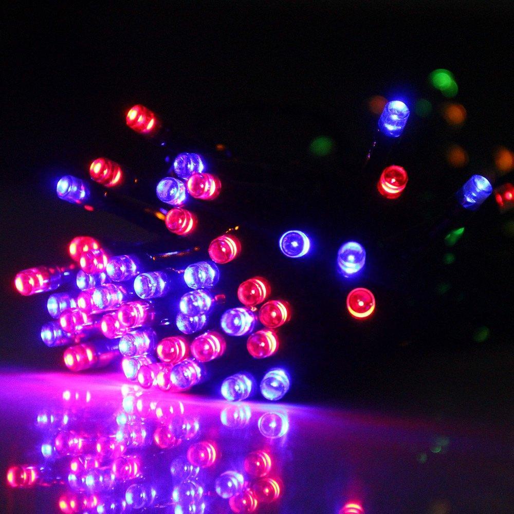 Solar String Lights Christmas Ornament