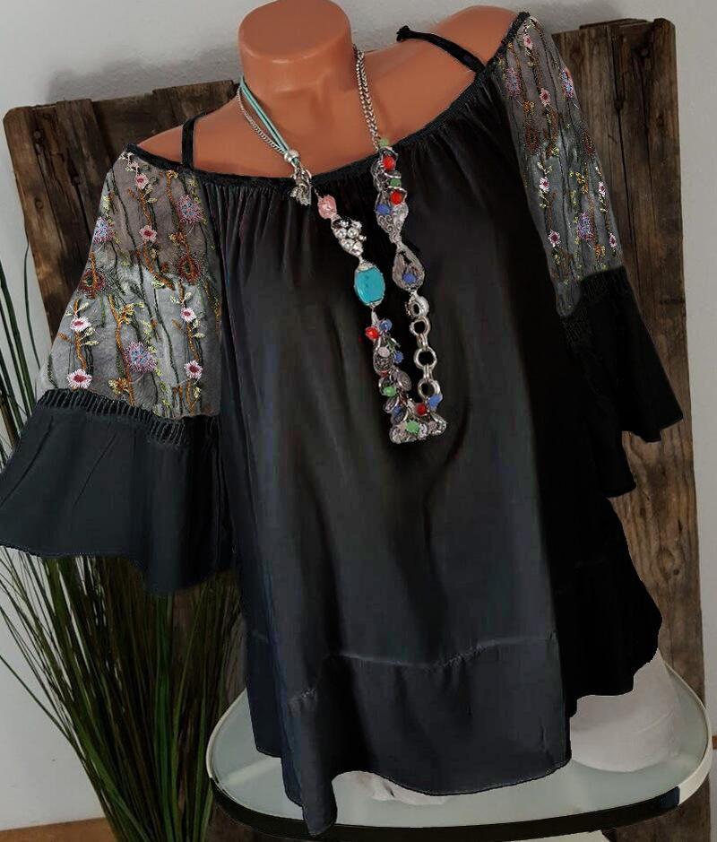 Southwest Traditions Off Shoulder Blouse