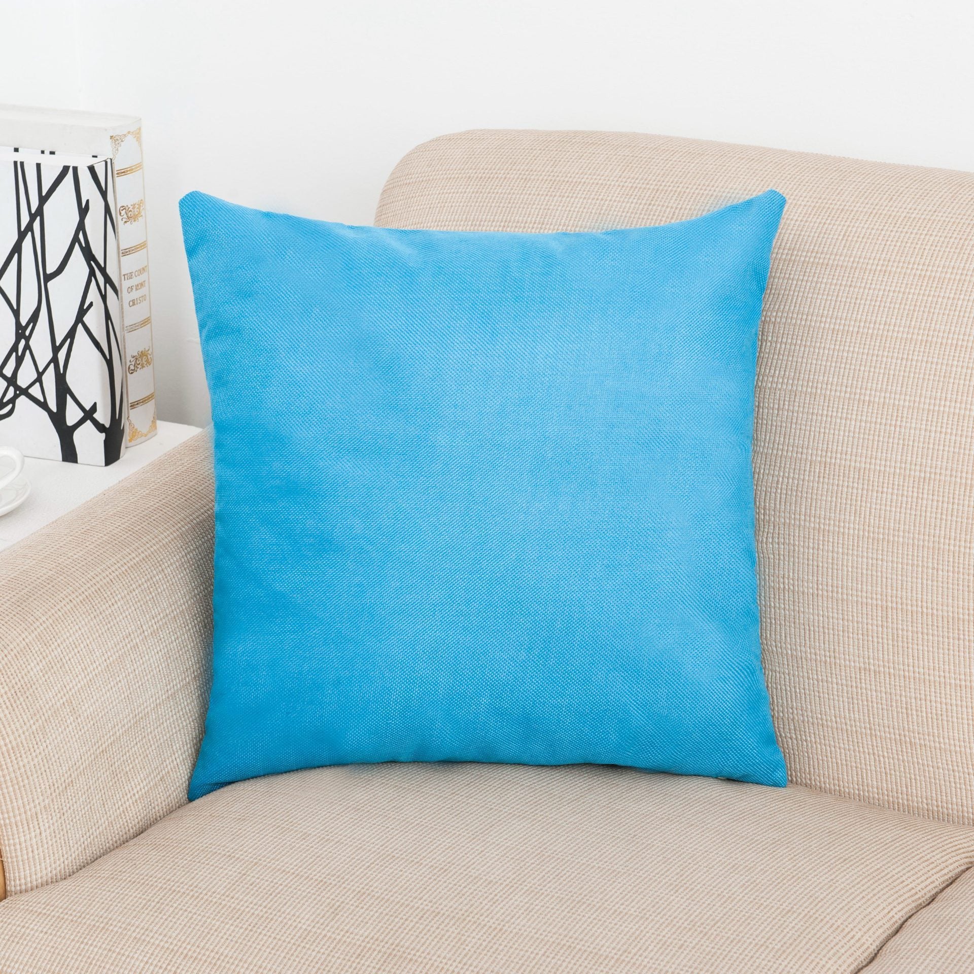 Square Solid Color Pillow Covers
