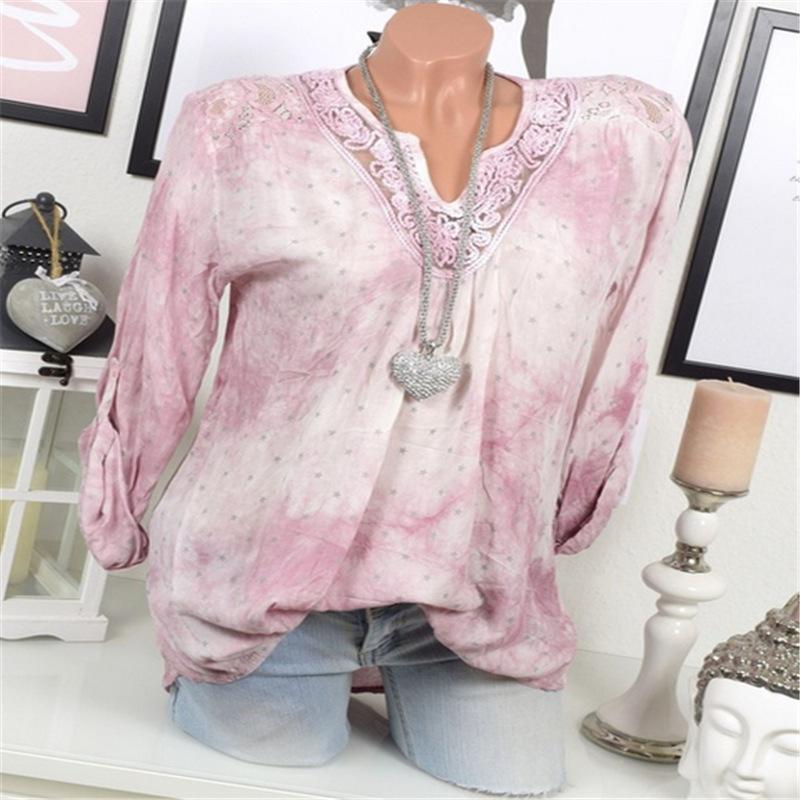 Star Magic Cuff Sleeve Top-Pink-Theone Apparel