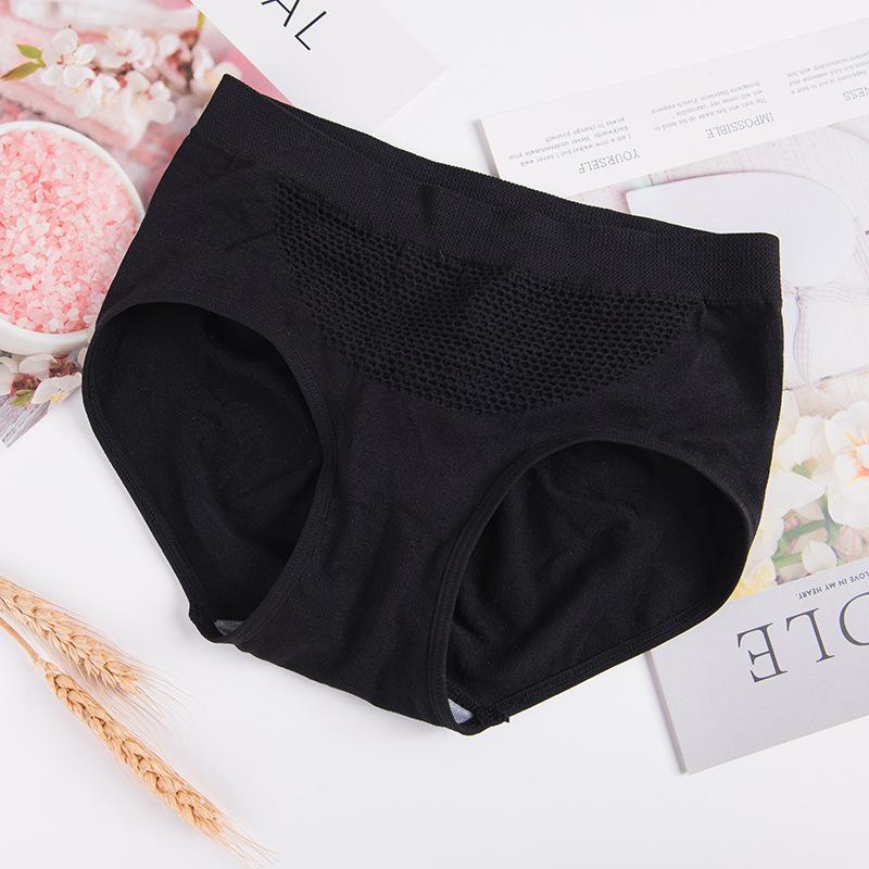 Restig zwart mesh atletisch panty