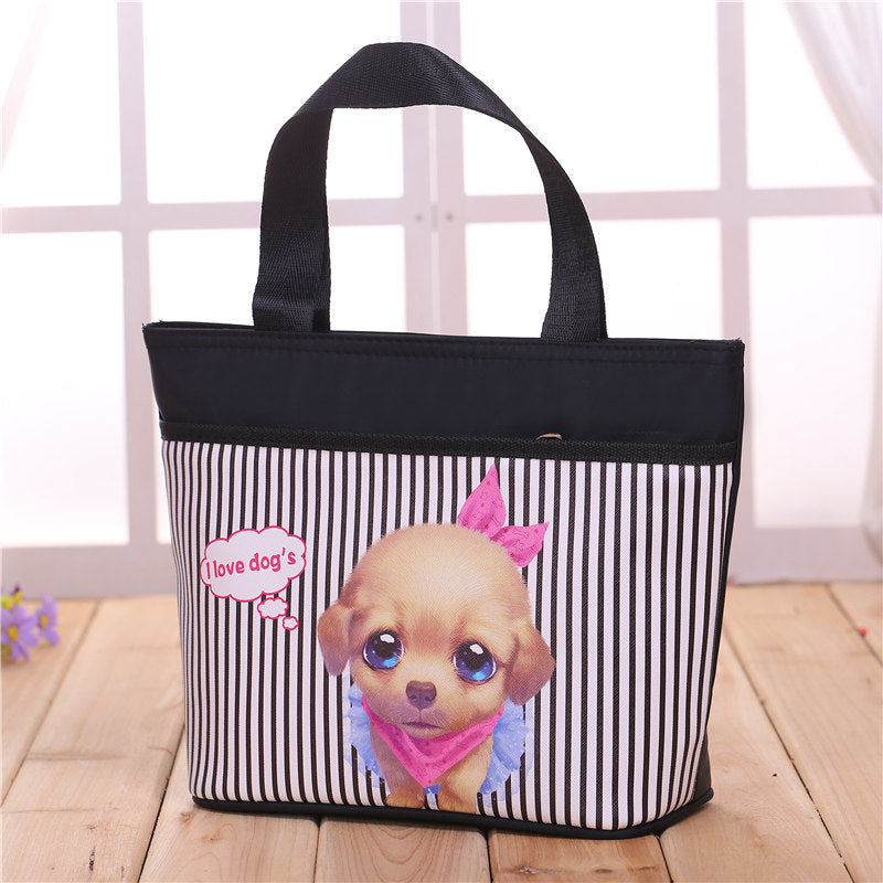 Cuteness Overload Large Zip Totes - Theone Apparel