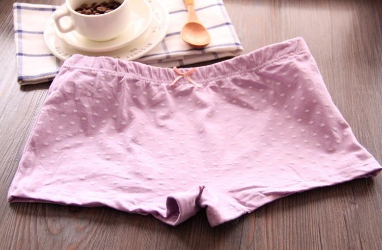 Tiny Dots Boy Short Panty-Light Purple-Theone Apparel