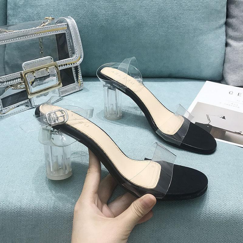 Tacones transparentes Clear Illusion Pump