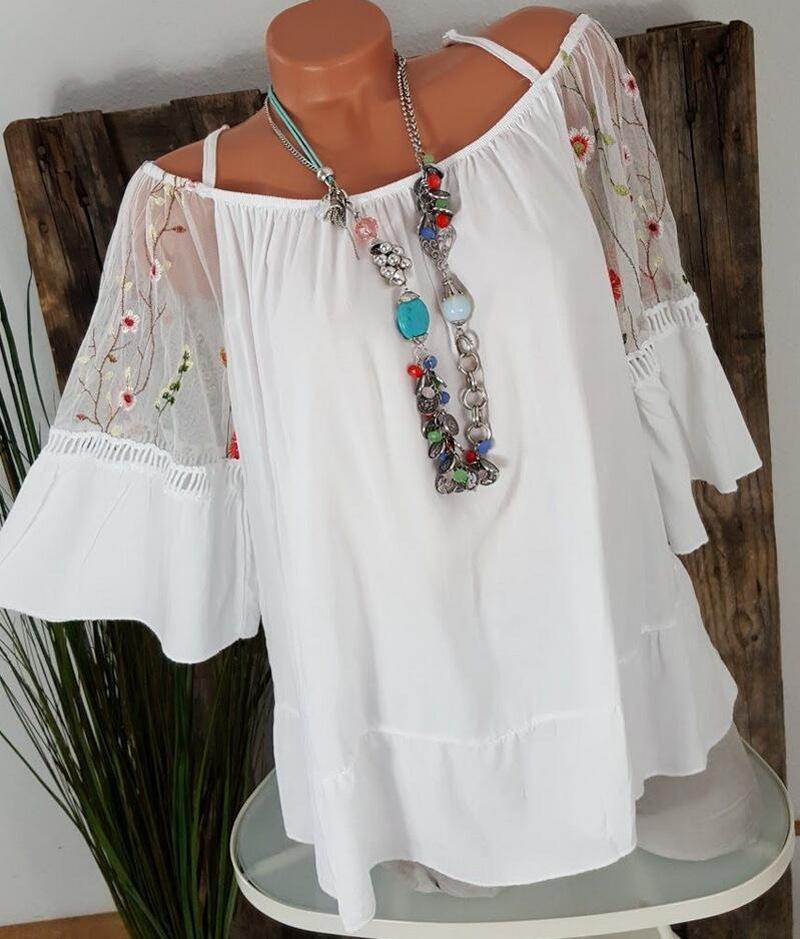 Southwest Traditions Off Shoulder Blouse