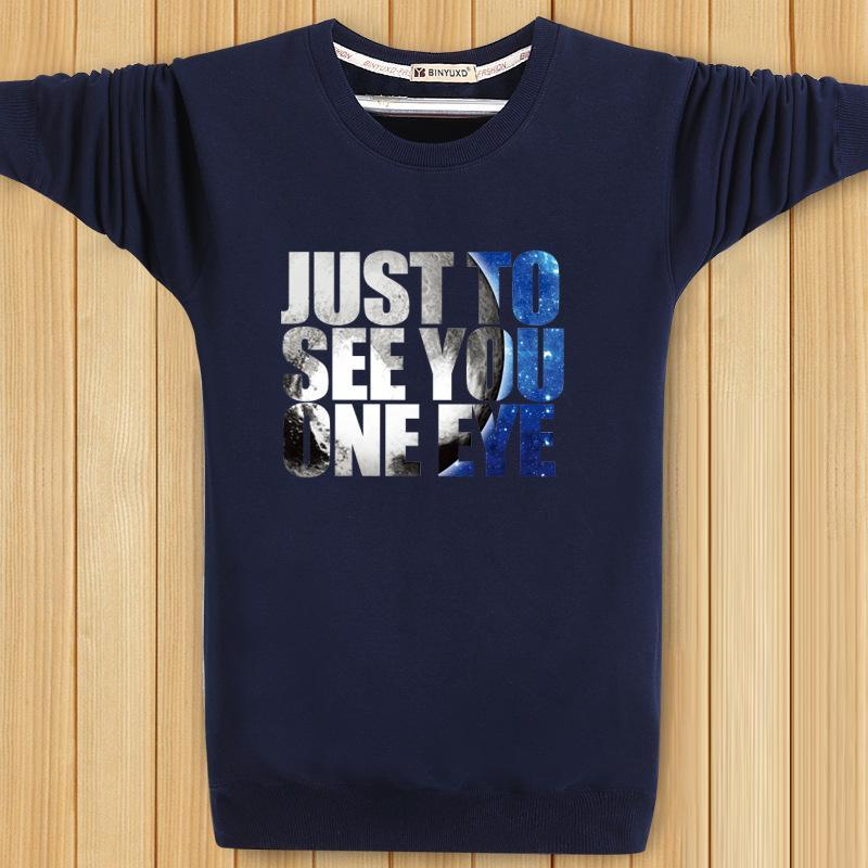Worded Just to See You Sweater-Dark Blue-Theone Apparel