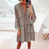 Animal Print Casual Frock style Dress - THEONE APPAREL
